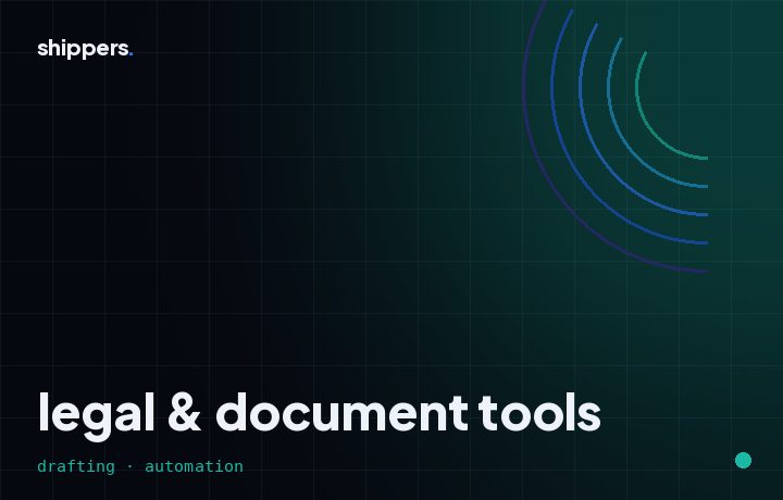 legal and document tools
